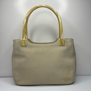 Prada Suede Shoulder Bag
